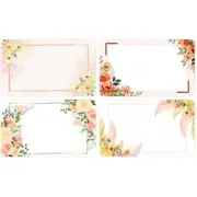 Jar Label Stickers x 25 Favours Gifts Floral Blank Food Storage Kitchen Pantry