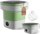 12L Mini Washing Machine Bucket Clothes Washing Folding Portable Laundry Machine