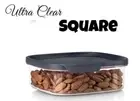 Tupperware Ultra Clear Square #1 UltraClear Modular Storage Pantry Fridge NEW