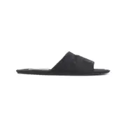 [The Row] The Row-Black Frances Open Toe Acetate-Silk Slippers-Donna 36.5 IT