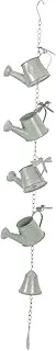 Metal Rain Chain Vintage Rain Chimes Downspout Wind Chime Easy to Install Weatherproof Design