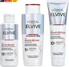 L'Oréal Paris Elvive Bond Repair Trio Bundle, Rescue Pre-Shampoo Treatment, Sham
