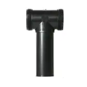 Primex 81531 1-1/2" ABS Center Outlet Slip Joint With Baffle with Nut & Washer