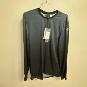 ASSOS TRAIL LS JERSEY T3- Men's MEDIUM- Zodzilla Torpedo Grey -New with Tags