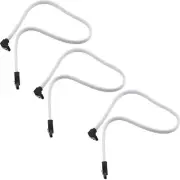 3pcs SATA III 6Gbit/s Right Angle Data Cable with Locking Latch for HDD/SSD/CD
