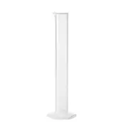 Measuring Cylinder,for DIY, Science Lab, (Clear White, 100ml)