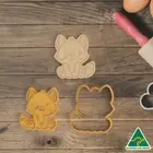 Baby Fox - Cookie Cutter and Embosser Stamp