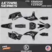 Graphics Kit for YAMAHA YZ250F (2010-2013) Lethal - SMOKE
