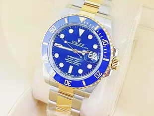 ROLEX 勞力士 Submariner 126613 LB 半金藍水鬼