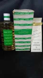 RARE EAU VIVE BY CARVEN SPLASH REF. 4029, 4FL.OZ/120ML, FRANCE