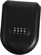 NOLITOY Outdoor Key Lock Box with Combination Code Wall Mounted Key Organizer Effortless Management Easy Installation for Homes and Offices Design