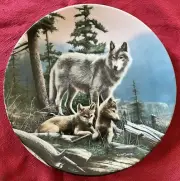 1991 KNOWLES “First Outing” Wolf Call of the Wilderness First Issue NEW BOXED