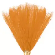 20-Pack Faux Pampas Grass 21.7 Inch for Home Decor/Wedding [Gold Yellow]