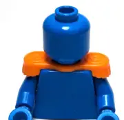 Lego - Minifigure Utensil - Lot of 3 - Orange Epaulets