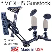VRX-15 FDE VR Gunstock Magnetic Rifle Stock Pistol for Quest 3 Quest 2 Quest Pro
