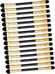 SOESFOUFU Travel-ready Makeup Brush Set 15pcs Double-sided Eye Shadow Brush Applicators Versatile Makeup Accessory Kit Easy to Use Carry for Home Salon
