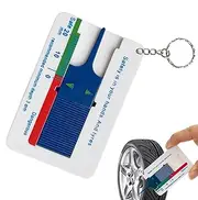 Tire Tread Depth Gauge, Tire Caliper Measuring Tool, 0-20 Mm Tires Gauges, Portable Tires Tread Depth Accurate Measurement Ruler for Car Motorcycle Truck