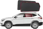 Genuine SNAPSHADES Car Rear Window Shades for KIA Seltos (2019-Present)