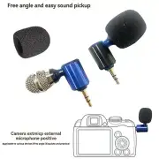Camera Mini Mic Live Karaoke Video RecordingNoise-Canceling Plug-In Microphone