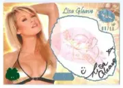 LISA GLEAVE "GOLD KISS AUTOGRAPH CARD /10" BENCHWARMER EMERALD ARCHIVE 2023