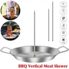 Grill Plate Skewers BBQ Accessories Barbecues Chicken For Grill with 3 Spikes