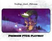 Pokemon Trading Card Game Pikachu Playmat/Mousepad for TCG/PTCG Choose Size #10