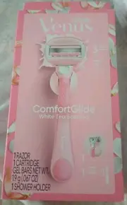 New Gillette Venus ComfortGlide White Tea Scented Handle With 1 Cartridge Pack