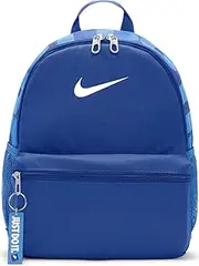 [Nike] Unisex Kids Youth Brasilia Jdi Mini Backpack Backpack (pack of 1), Game Royal/University Blue/Whi, One Size, Classic
