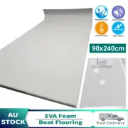 White Surfing Deck Grip Pad EVA Foam Boat Flooring Teak Marine Decking Yacht Mat