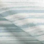 Kravet Contemporary Painterly Stripes Print Fabric- Vapor / Horizon 4 yd VAPOR.5