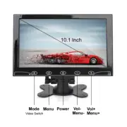 10" Display Small Portable Monitor USB LCD Screen AV VGA HDMI Security Speakers
