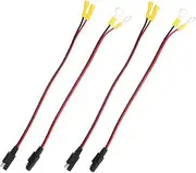 4pcs Heavy Duty Power Quick Disconnect Kit for Auto Wire Car Cable and Winch Quick Connect Wiring User Friendly High Connectors for Boat and Motor Devices