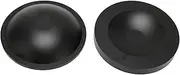 Speaker Desktop Stand for HomePod 2 Adjustable Angle Stable Desk Holder 360 Rotation Thick Metal Base Non Slip Silicone for Home Office 120x35mm 2 Pack (黒)