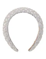 [Gregory Ladner] Pattern Headband in Pearl