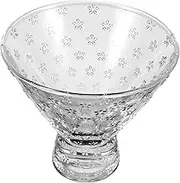 MOTHNUR Dessert Cups Elegant Glass Trifle Bowl Footed Design for Ice Cream Pudding Snack Large Appetizer Bowl