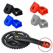 2pcs Scratch-proof Bicycle Crankset Crank Cover Protection Silicone Sleeve Boots