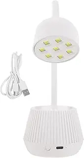 minkissy Mini Nail Uv Lamp Led Desk Lamp Flexible for Gel Nails Low Power Consumption Nail Art Tool