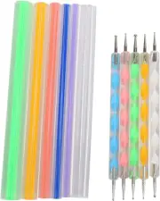 Lrtzizy Mandala Dotting Tools Set for Painting Rocks,Painting Rocks Dot Kit,A...