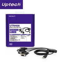 在飛比找PChome24h購物優惠-Uptech UTN408 USB to 4-Port RS