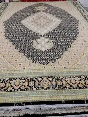 Large Oriental Persian Tabreez Hand made Knotted Wool Rug Carpet Room 368x275