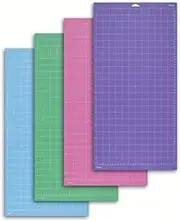 Xuegier Replacement Cutting Mat Compatible for 3, Explore 3, Air 2 Cut Mat Accessories 12x24 Inch,4 Pack Mix