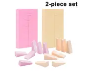 48 Piece Makeup Sponge Set, Latex-Free Cosmetic Sponge, Triangular Beauty Blender Makeup Sponge, Reusable Makeup Sponge