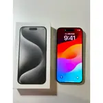 IPHONE 15 PRO 128G 白鈦色 原價36900元