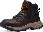 [ACE Work Boots] Everglades, Men's 6" Nano Composite Toe (NCT) Work Boots, Slip Resistant, Water Resistant