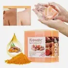 Tumeric Soap Skin Whitening Dark Spots lightening Acne Brightening Turmeric