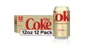 Diet Coke CAFFEINE FREE Coca=Cola Soda Pop (1) 12 Pack of 12 oz Cans Coca Cola