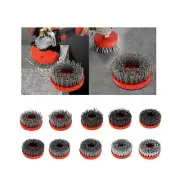 110mm Abrasive Polishing Brush Round for Making Antique Finish Spare Parts