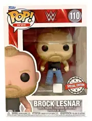 BROCK LESNAR WWE 110 Funko Pop Vinyl New in Mint Box + Protector