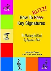 BlitzBooks Publications How to Blitz Key Signatures Book
