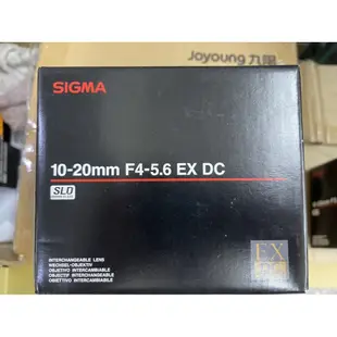 SIGMA 10-20mm F4-5.6 EX DC HSM 限量出清